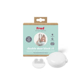 Fred Safety Double Door Block (x1) - Pure White - Cheeky Rascals UK