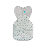 Love To Dream Stage 1 Swaddle Up™ Cotton Extra Warm - Moonlight Olive - Cheeky Rascals UK