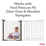 Fred Safety Stairgate Y-spindle - Dark Grey - Cheeky Rascals UK