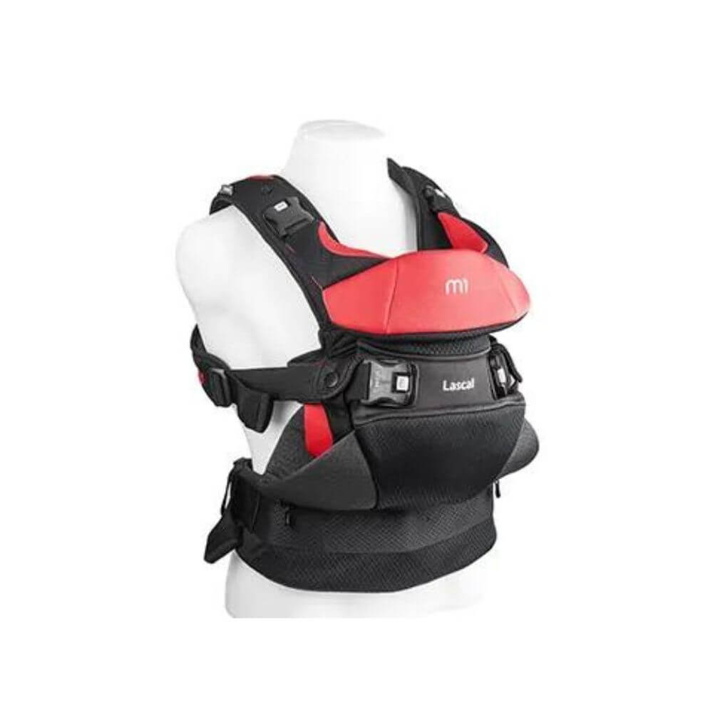 Lascal M1 Baby Carrier - Sunset Red - Cheeky Rascals UK