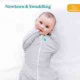 Love To Dream Stage 1 Swaddle Up™ Bamboo Original - Grey Dot - Cheeky Rascals UK