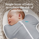 Love To Dream Stage 1 Swaddle Up™ Bamboo Original - Grey Dot - Cheeky Rascals UK