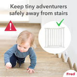 Fred Safety Pressure Fit Wooden Stairgate - Cheeky Rascals UK