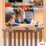 Fred Safety Pressure Fit Wooden Stairgate - Cheeky Rascals UK