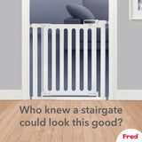 Fred Safety Pressure Fit Wooden Stairgate - Cheeky Rascals UK