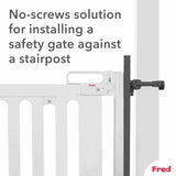 Fred Safety Universal Stairpost Fitting Kit - Dark Grey - Cheeky Rascals UK