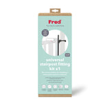 Fred Safety Universal Stairpost Fitting Kit - Dark Grey - Cheeky Rascals UK