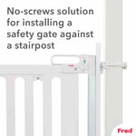 Fred Safety Universal Stairpost Fitting Kit - Pure White - Cheeky Rascals UK