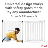 Fred Safety Universal Wall & Skirting Kit - Dark Grey - Cheeky Rascals UK