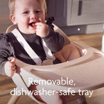 Ziza Highchair And Tray - Misty Grey - Cheeky Rascals UK