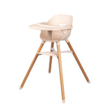 Ziza Highchair And Tray - Blush Pink - Cheeky Rascals UK