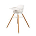 Ziza Highchair And Tray - Coconut White - Cheeky Rascals UK