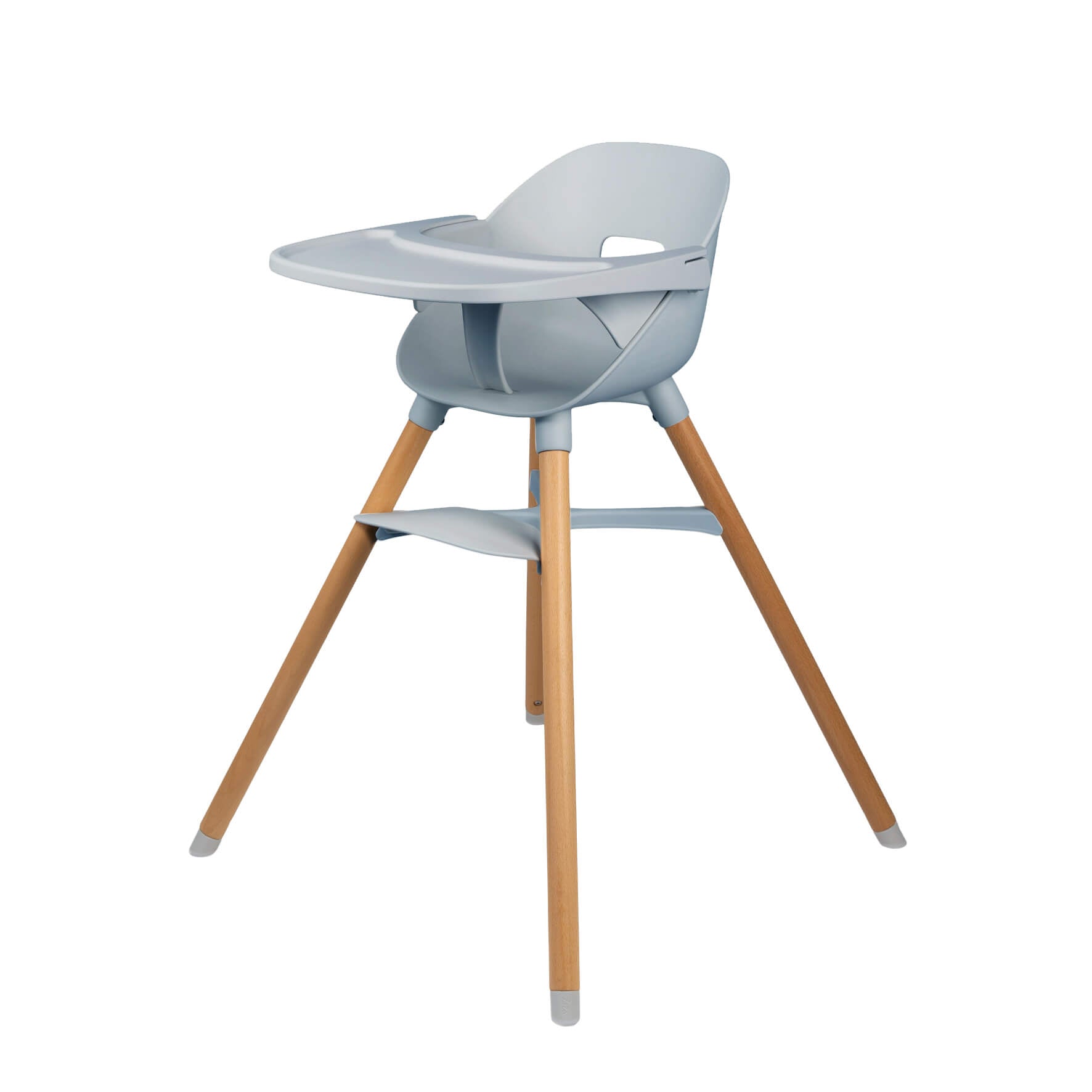 Ziza Highchair And Tray - Misty Grey - Cheeky Rascals UK