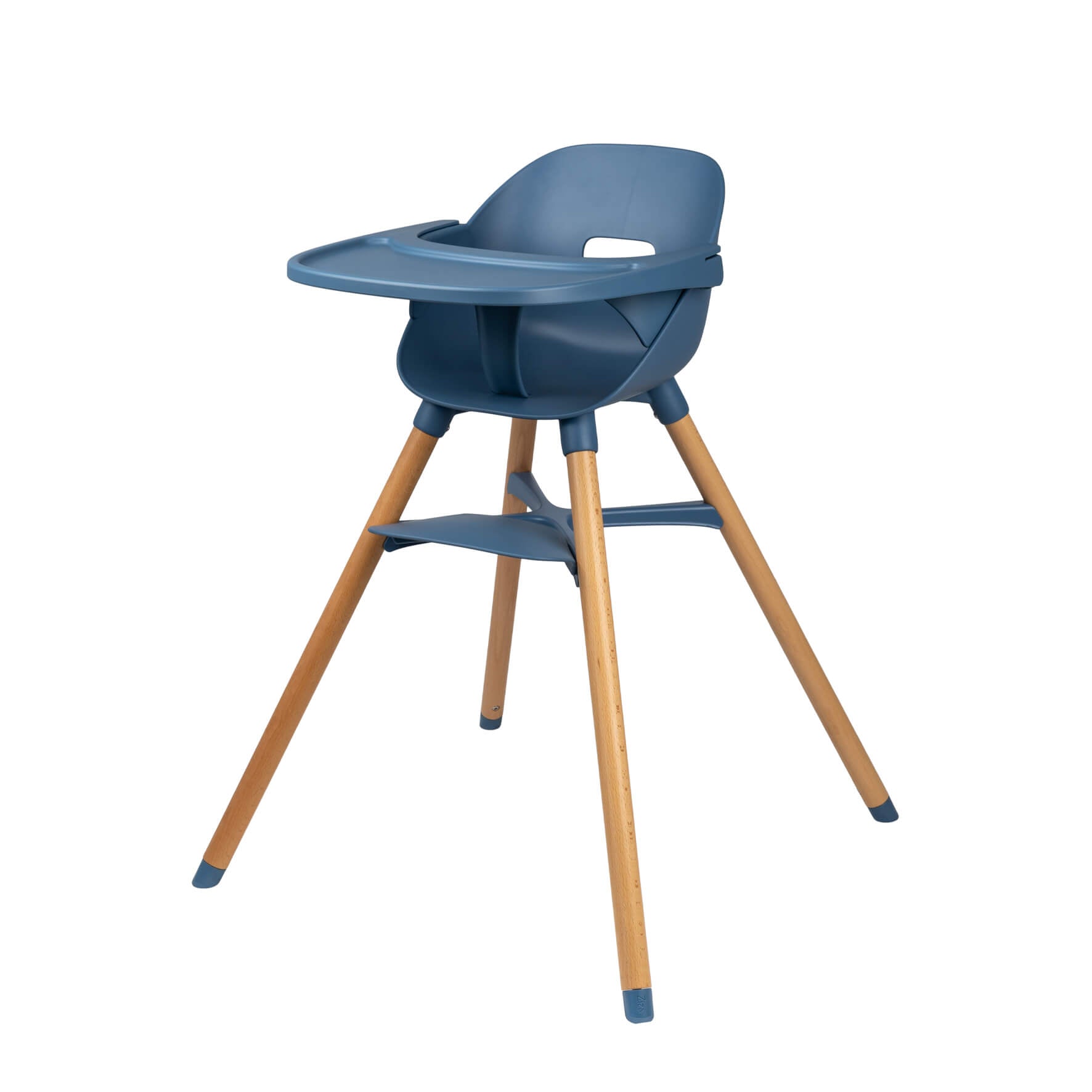 Ziza Highchair And Tray - Ocean Blue - Cheeky Rascals UK