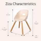 Ziza Play Chair - Blush Pink - Cheeky Rascals UK