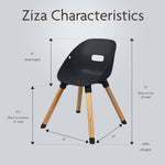 Ziza Play Chair - Pebble Grey - Cheeky Rascals UK