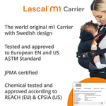 Lascal M1 Baby Carrier - Black Eclipse - Cheeky Rascals UK