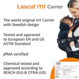 Lascal M1 Baby Carrier - Black Eclipse - Cheeky Rascals UK