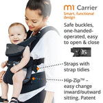 Lascal M1 Baby Carrier - Sunset Red - Cheeky Rascals UK