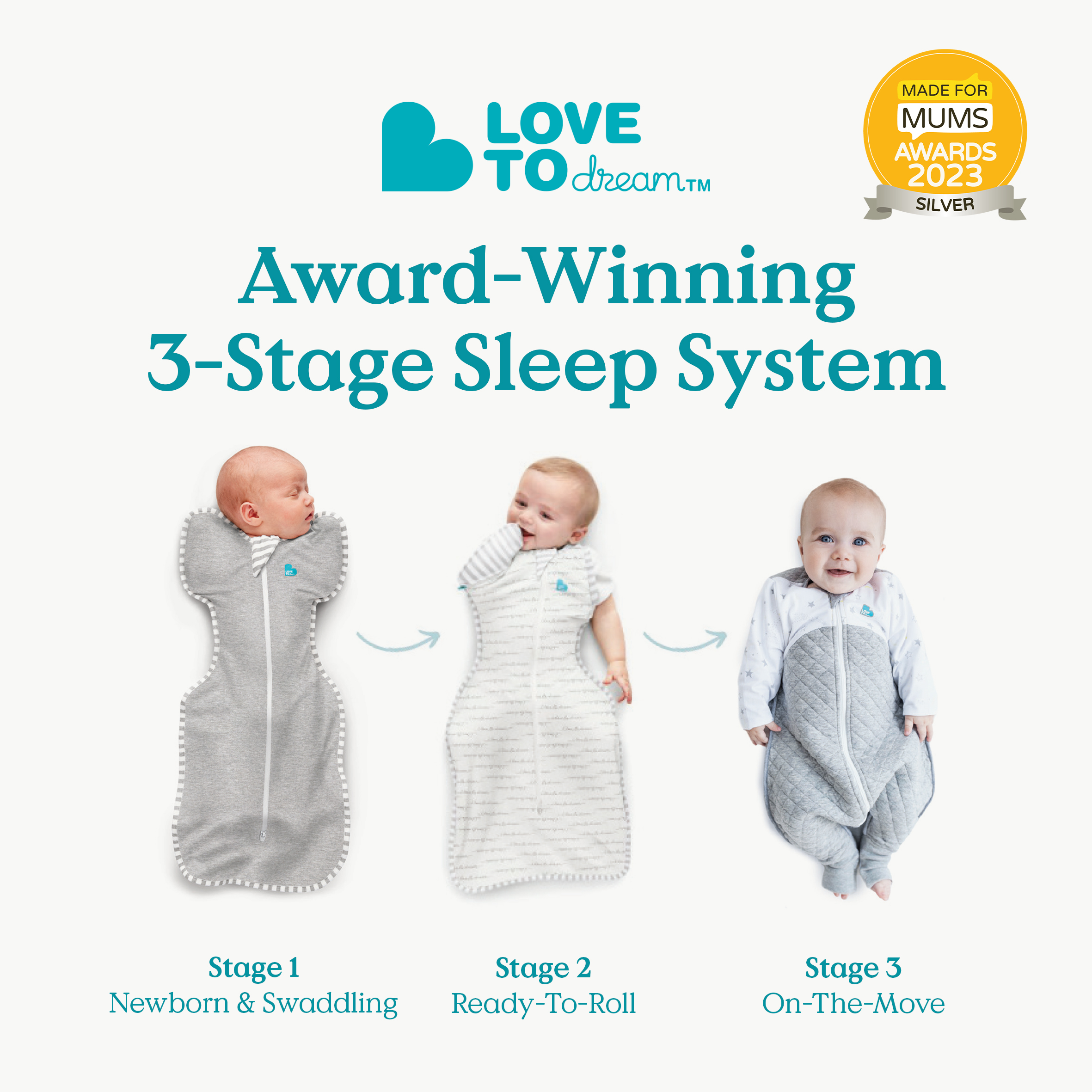 Love to Dream - Swaddles & Sleep Suits